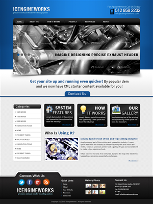 Web Design by webxvision for Prompt Internet Solutions, LLC | Design #2087445