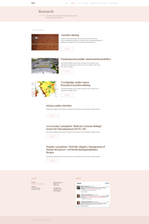 Wordpress Design by Ahmad Yunus for this project | Design: #9603938