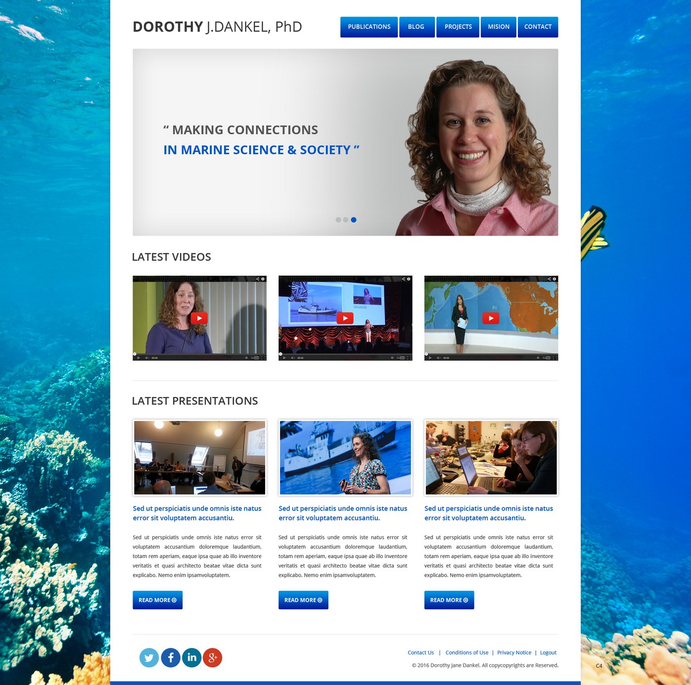 Wordpress Design by pb for this project | Design #9574148