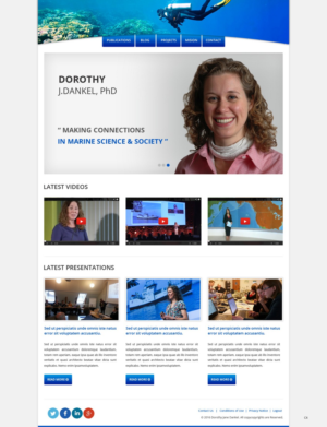 Wordpress Design by pb for this project | Design: #9574150