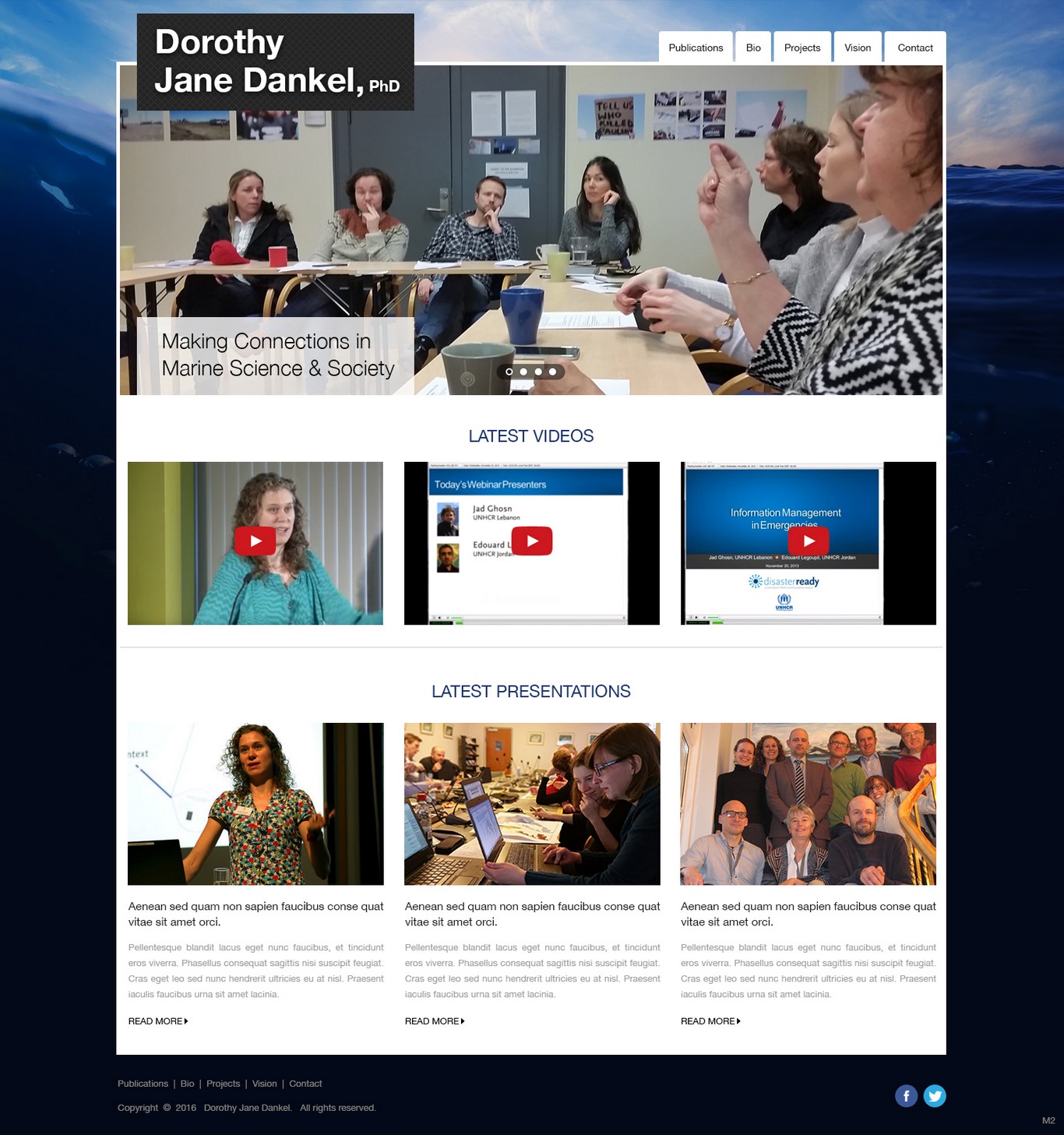 Wordpress Design by pb for this project | Design #9575768