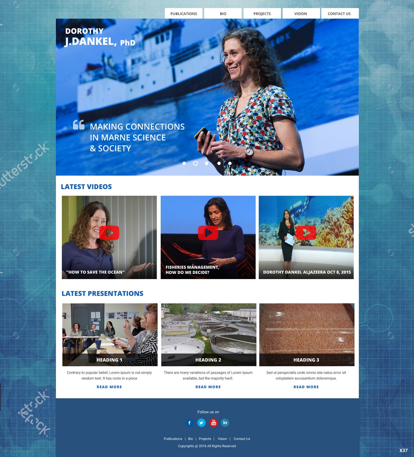 Wordpress Design by pb for this project | Design #9584362