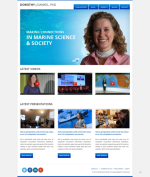 Wordpress Design by pb for this project | Design: #9584374