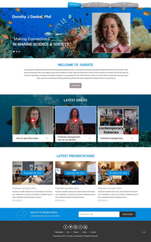 Wordpress Design by pb for this project | Design: #9584382