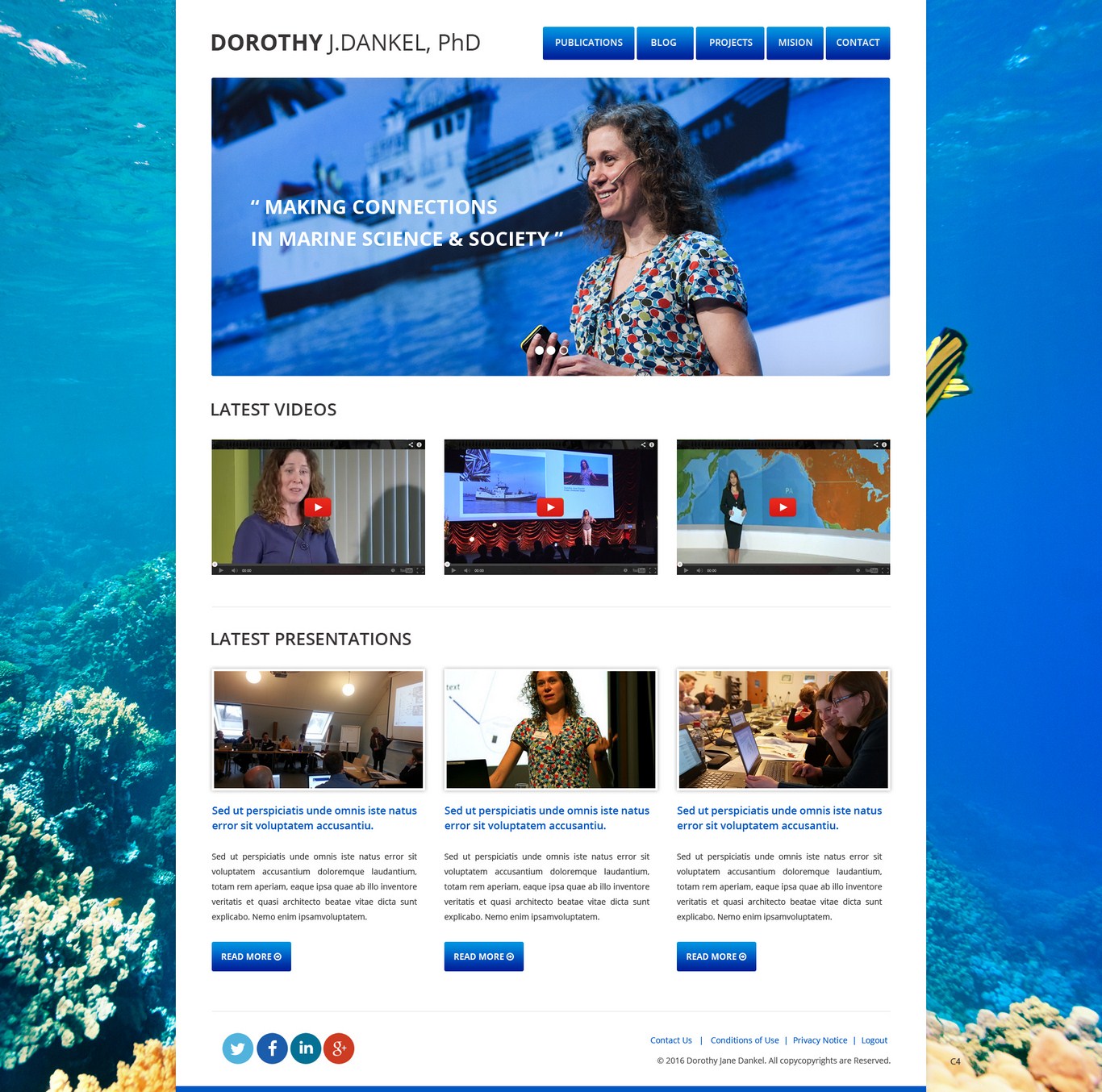 Wordpress Design by pb for this project | Design #9584384