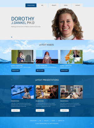 Wordpress Design by pb for this project | Design: #9584388