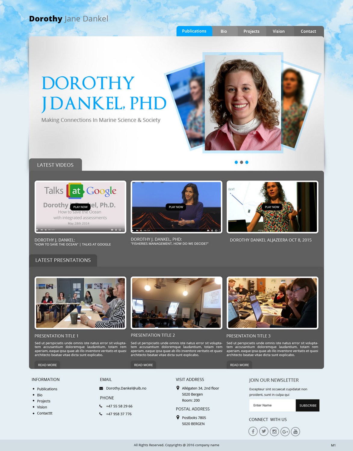 Wordpress Design by pb for this project | Design #9584390