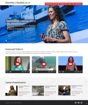 Wordpress Design by pb for this project | Design: #9588478