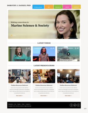 Wordpress Design by pb for this project | Design: #9602764