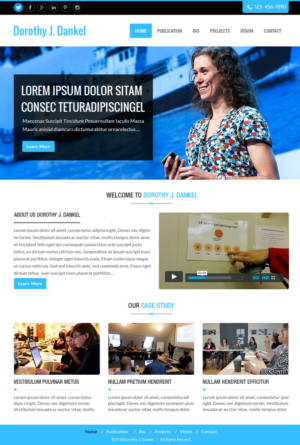 Wordpress Design by Creative Usha