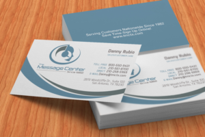 Answering Service Company in need of  a professional business card design