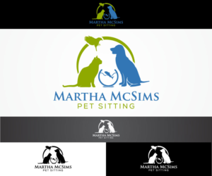 Martha McSims Pet Sitting | Logo Design by sangeloenriquez