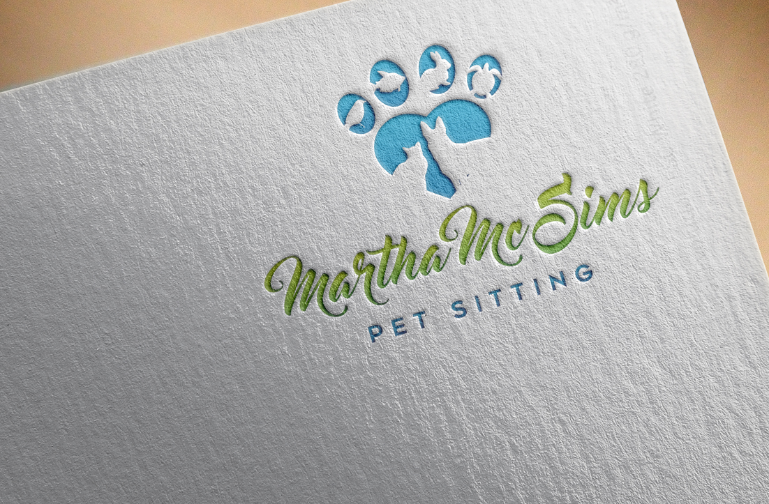 Logo Design by GLDesigns for Martha McSims Pet Sitting | Design #9549933