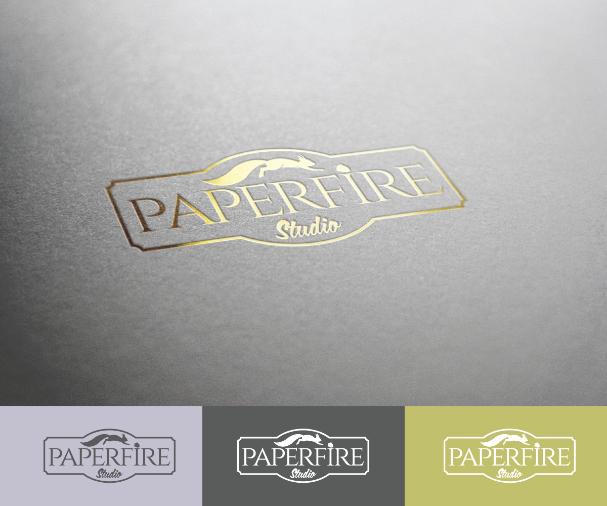 Design de Logo par Sergio Coelho pour PaperFire Studio | Design #9602087