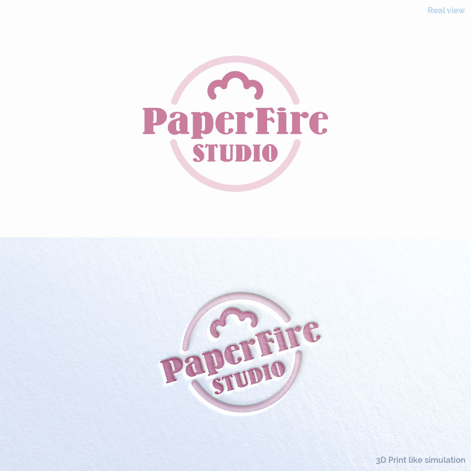 Logo Design by Anthony for PaperFire Studio | Design #9656643