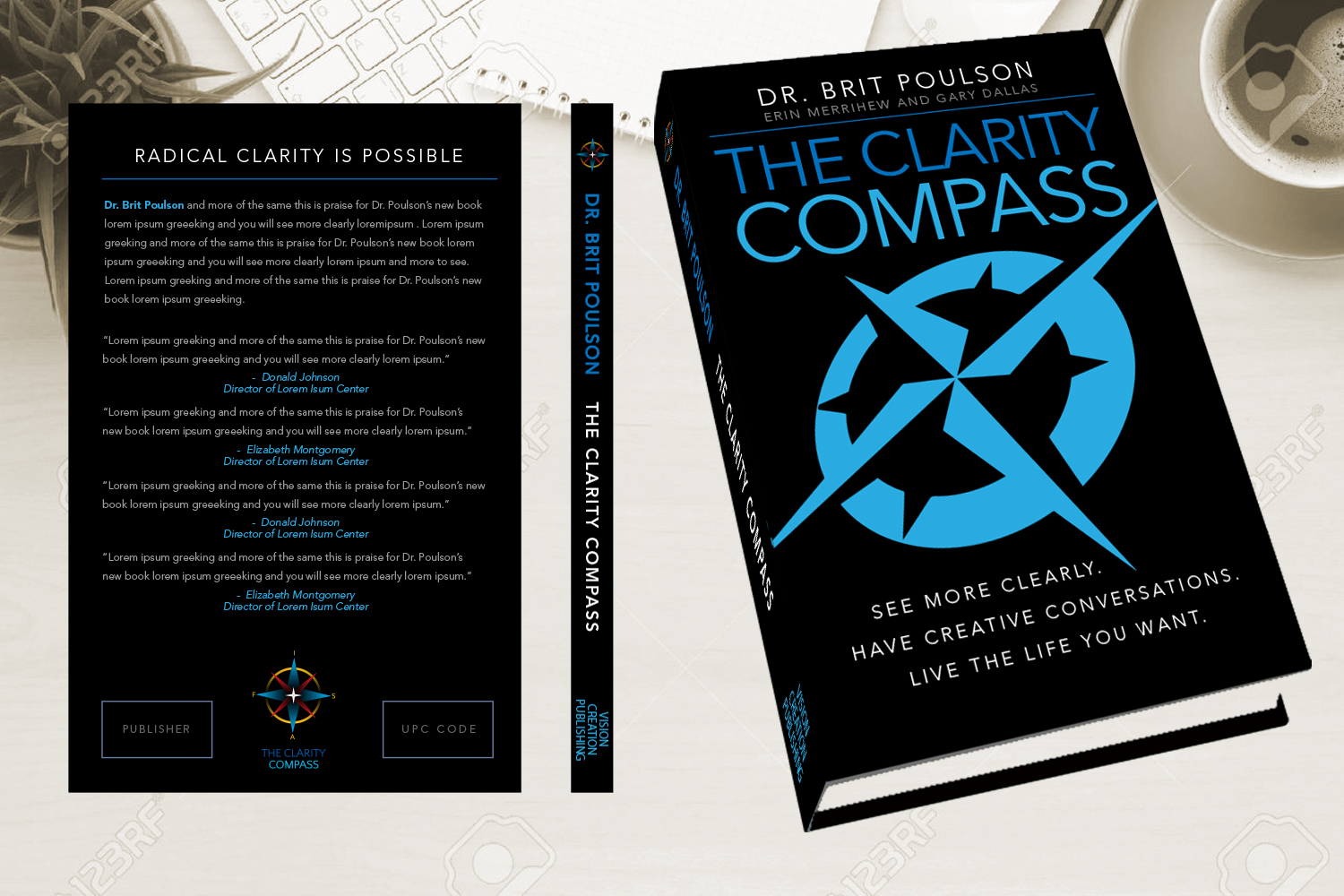 Book Cover Design by Thomas DeHart for this project | Design #9986551