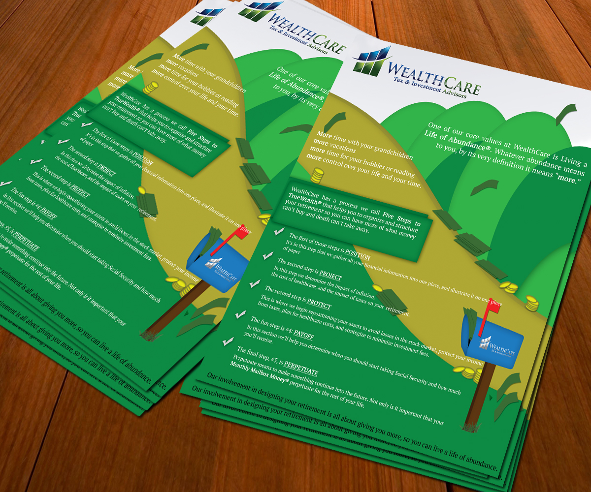 Diseño Infográfico por MVN Digital para WealthCare | Diseño #9604024