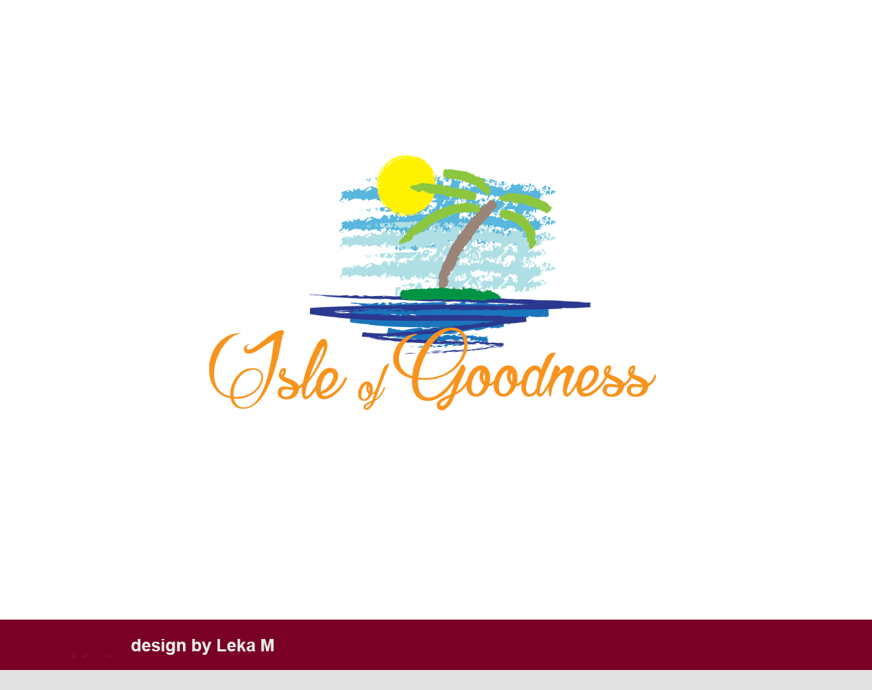 Design de Logo par leka m pour Isle of Goodness | Design #9933683