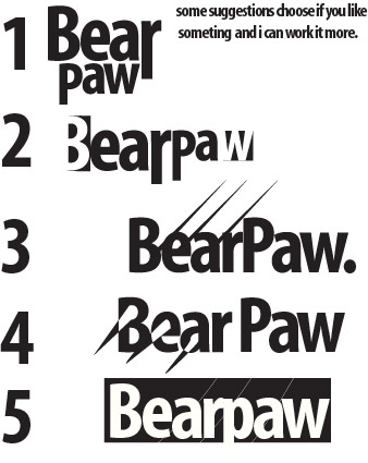 Logo Design by paqreyna for BearPaw Corporation | Design #424786