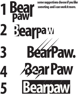 Logo Design by paqreyna for BearPaw Corporation | Design: #424786