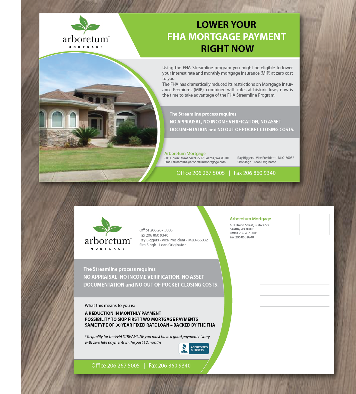 Postcard Design by alex989 for this project | Design #9548593