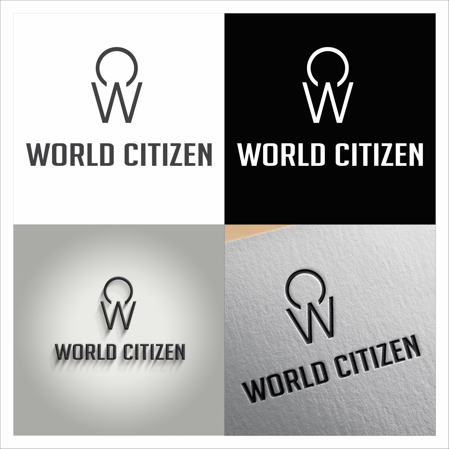 Logo Design by DG for world citizen | Design #9577250