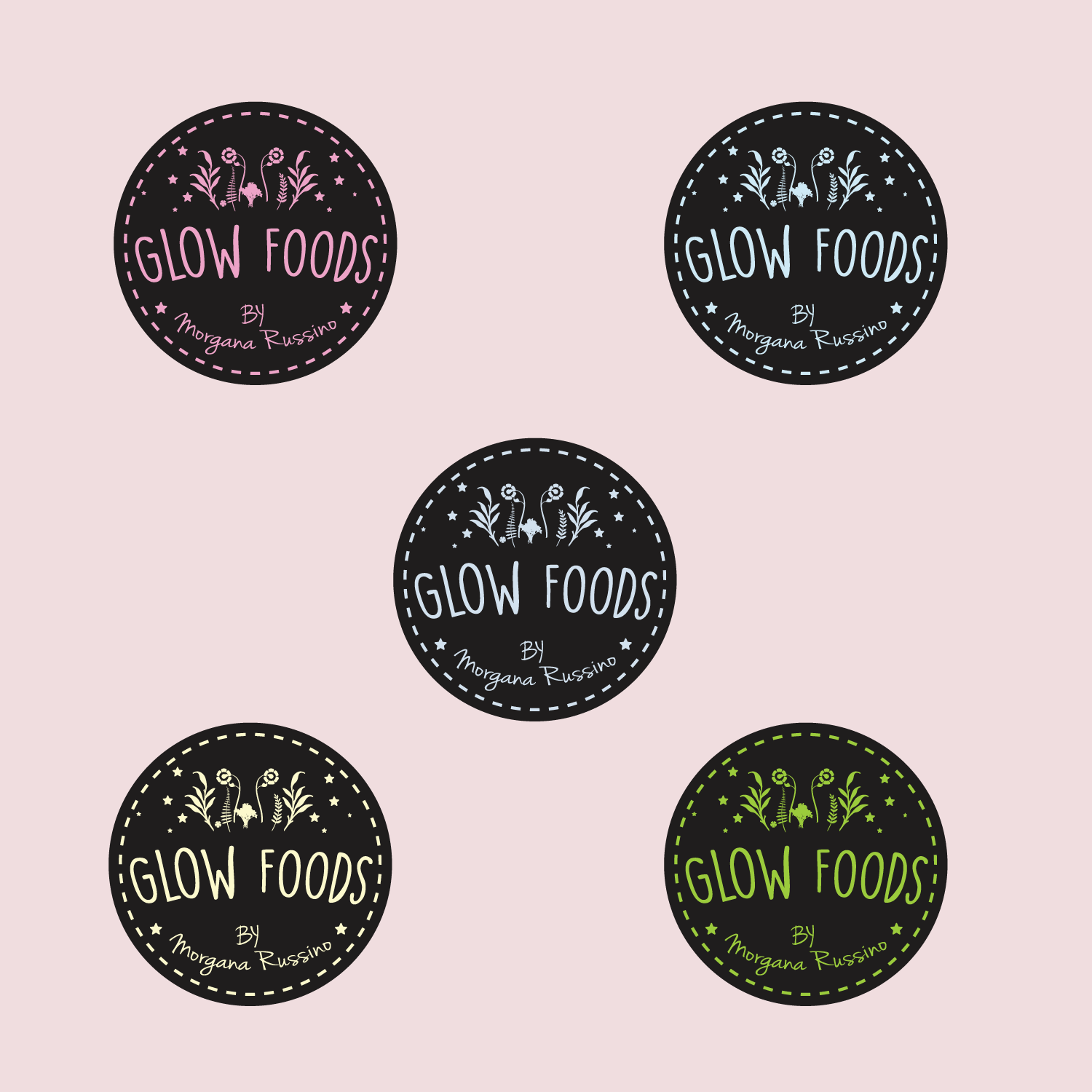 Logo Design by D'Creation for Glow Foods | Design #9544084