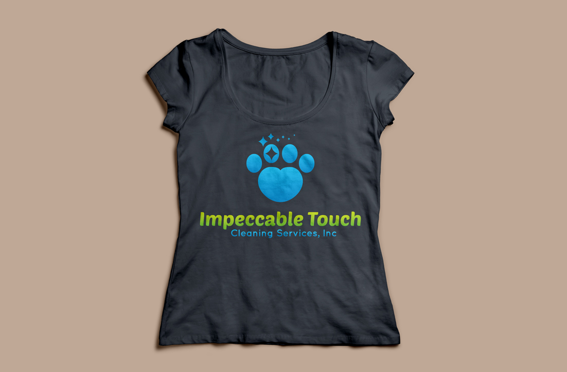Logo-Design von GLDesigns für Impeccable Touch Cleaning Services, Inc. | Design #9578222