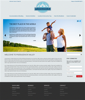 Family Nature Adventure Stay - Puddleduck Valley | Web Design by Omee
