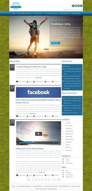 Web Design by pb for this project | Design: #2091260