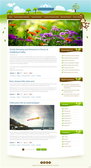 Web Design by pb for this project | Design: #2091278