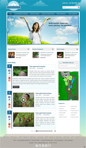 Web Design by pb for this project | Design: #2091280