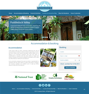 Web Design by pb for this project | Design: #2111229