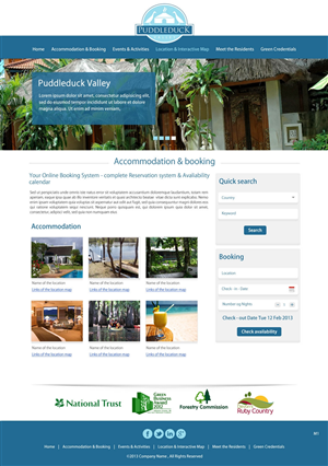 Web Design by pb for this project | Design: #2116322