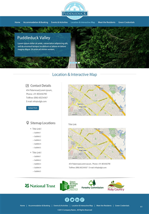 Web Design by pb for this project | Design: #2116327