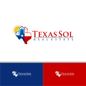 Texas Sol Real Estate | Logo Design by south door