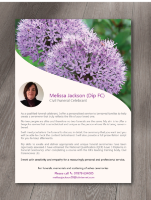 Flyer Design by alex989 for this project | Design: #9882726
