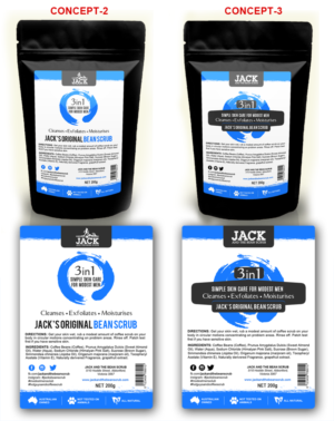 Packaging Design by MDesigns ™ for Jack and the bean scrub | Design: #9590069