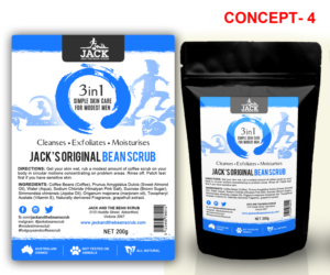 Packaging Design by MDesigns ™ for Jack and the bean scrub | Design: #9590070
