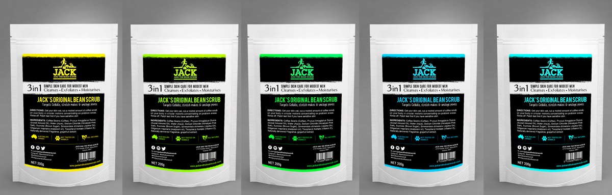Packaging Design by MDesigns ™ for Jack and the bean scrub | Design #9599001