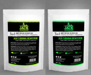 Packaging Design by MDesigns ™ for Jack and the bean scrub | Design: #9599003