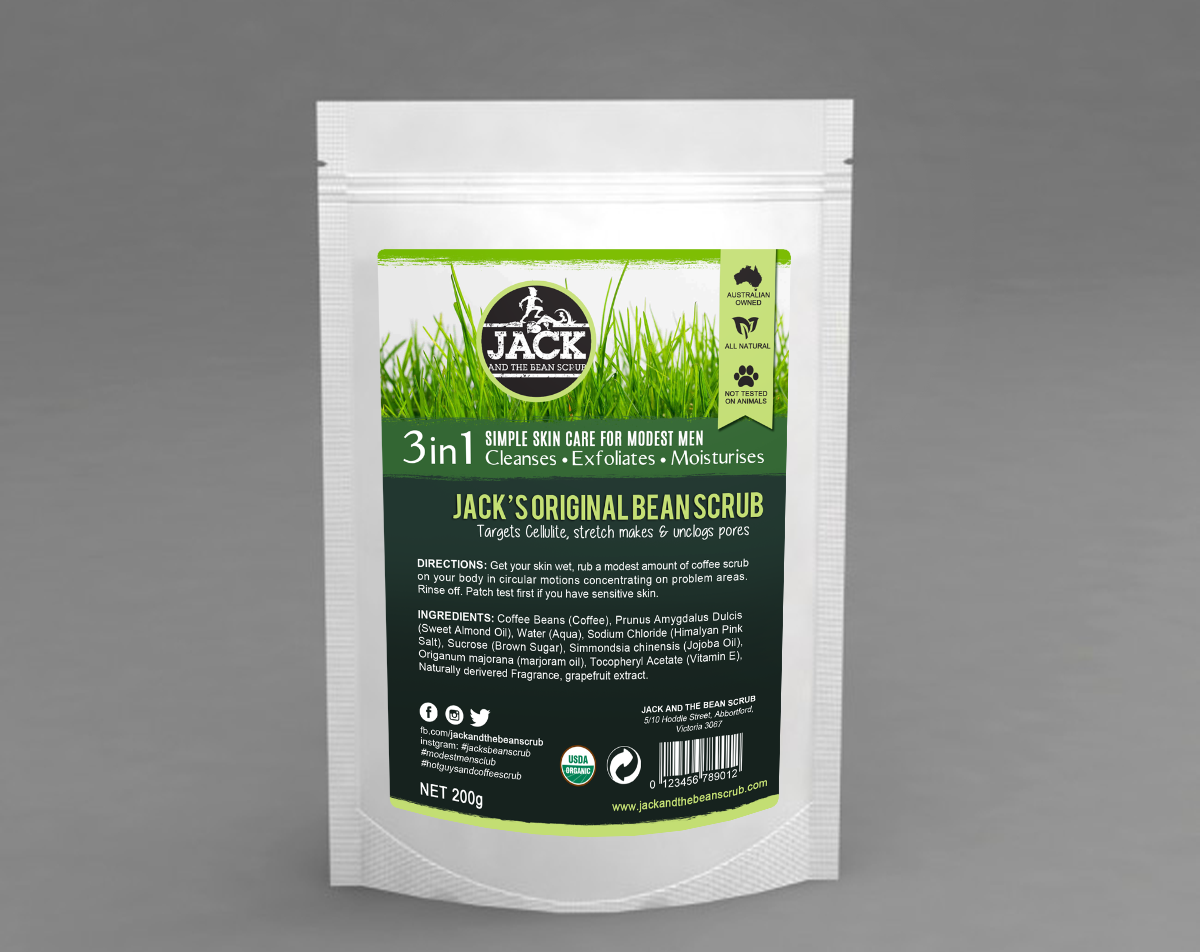 Packaging Design by MDesigns ™ for Jack and the bean scrub | Design #9671209