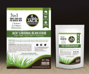 Packaging Design by MDesigns ™ for Jack and the bean scrub | Design: #9675215