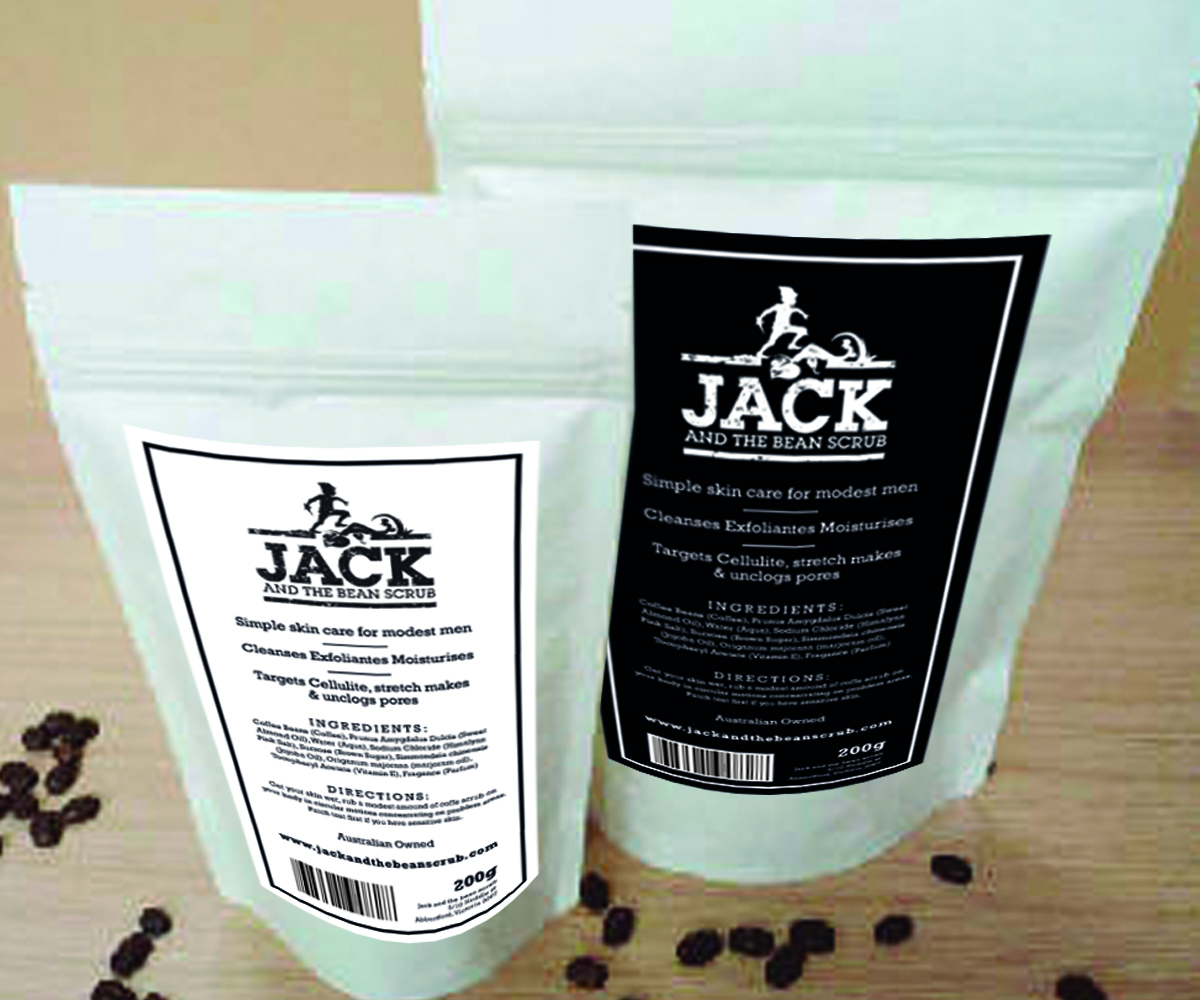 Packaging Design by R M for Jack and the bean scrub | Design #9562054