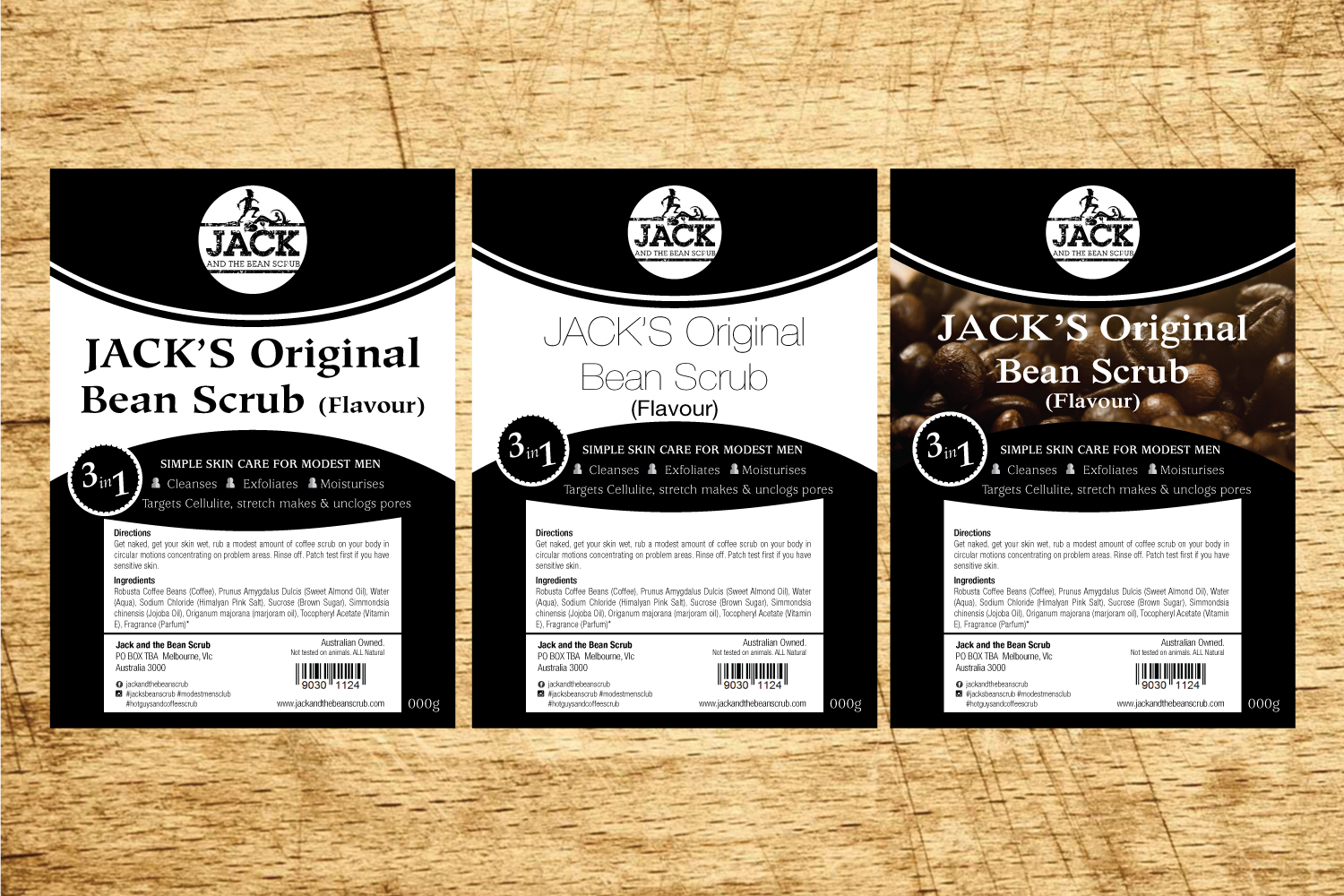 Packaging Design by GMWIRE for Jack and the bean scrub | Design #9710525