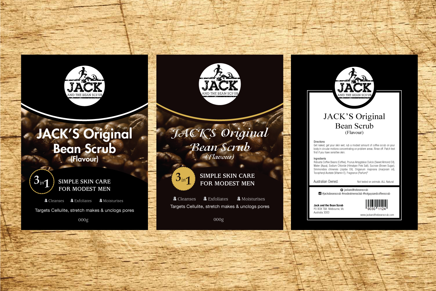Packaging Design by GMWIRE for Jack and the bean scrub | Design #9710526