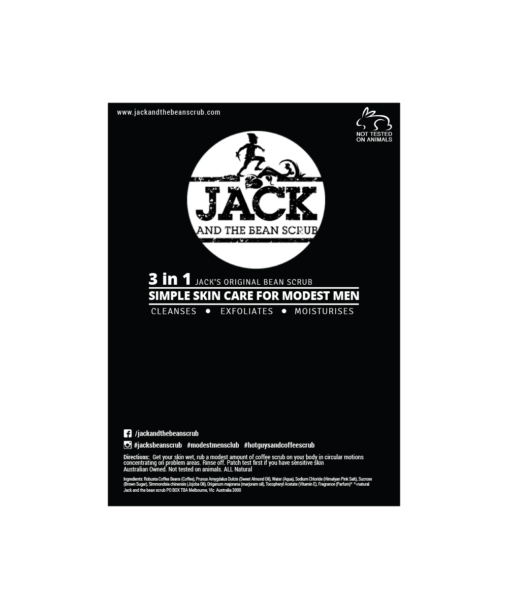 Packaging Design by Fk_Design for Jack and the bean scrub | Design #9718791