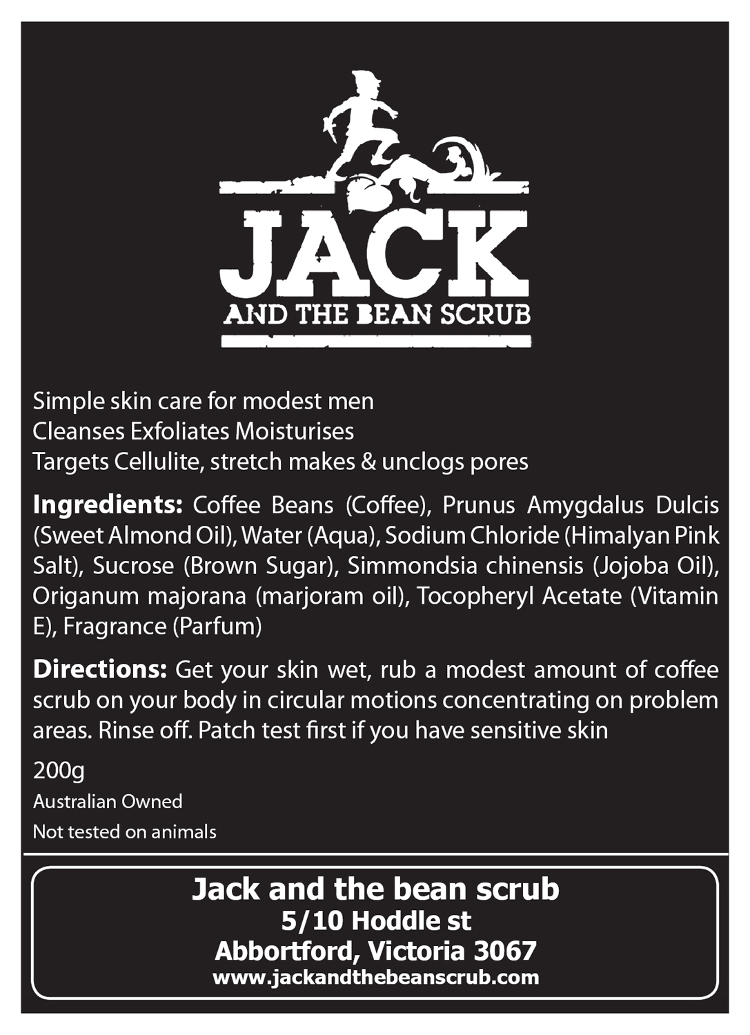 Packaging Design by moreshwar.bhagwat91 for Jack and the bean scrub | Design #9570989