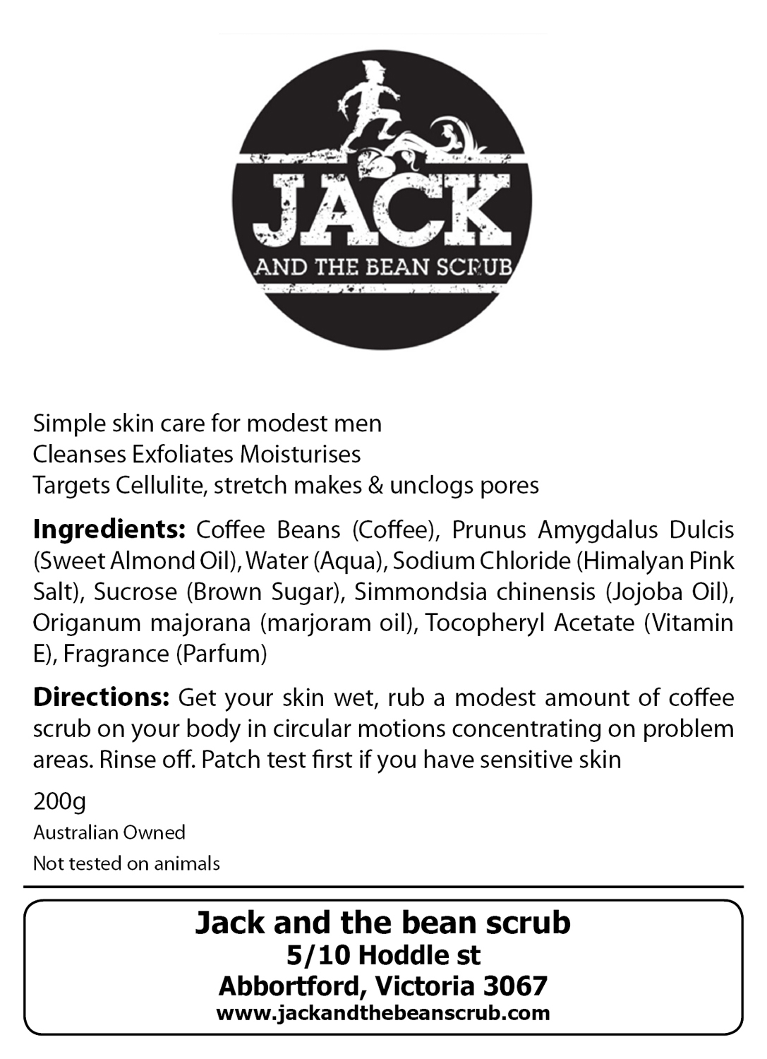 Packaging Design by moreshwar.bhagwat91 for Jack and the bean scrub | Design #9570990