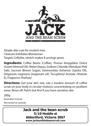Diseño de Empaque por moreshwar.bhagwat91 para Jack and the bean scrub | Diseño #9570991